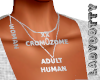 real WOMAN necklace