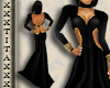 t| Black Elegant Gown