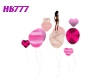 HB777 Pink Balloons Anim