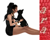 black cats kiss witch