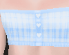 Tartan Crop Blue Andro
