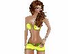 PF YELLOW SHORT SET