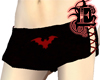 DCUK Red Batty Hotpants
