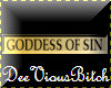 GODDESS OF SIN