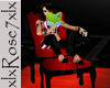 scarlet chair