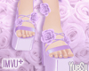Spring Sandals Lilac