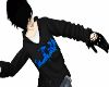 blu flame hoodie