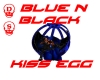 Black n blue kiss egg