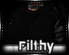 |xo|Black Hoodie Tee