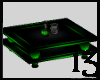 13 Black Green Table