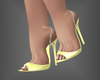 Melody Yellow Heels