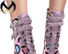 .QT Pink Boots