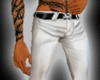 Formal white trousers