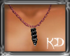 (kd) Bullet Necklace M