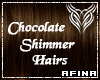 Chocolate Shimmer Hairs