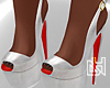 DH. Glossy White Heels