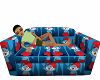 Papa Smurf Nap Couch