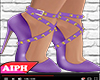 Purple-heels