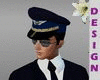 Airline pilot hat