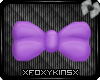 Violet Head Bow