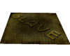 Leather Slave Kneel Rug