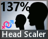Head Scaler 137% M A