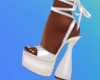 Chunky Sandals - White