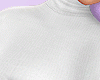 Basic White Crop Sweater