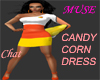 c]Candy Corn Dress MUSE