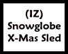 (IZ) Snowglobe XMas Sled