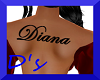 Diana Back tattoo (F)