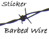 Barbed Wire Sticker