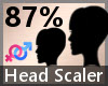 Head Scaler 87% F A