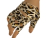 jaguar cat print gloves