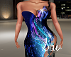 Blue Galaxy Gown