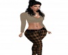 Plaid Outfit RLL-Brown