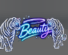 Beauty Tiger Neon Sign