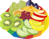 Sliced Fruit  RB Plate
