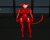 Latex Cat Boots Red V1