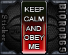 [BR] Keep Calm Obey Me