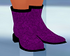 Purple and Black boots