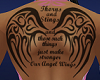 K-Angel wings & quote
