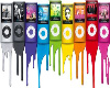 {xW} colored ipod minis