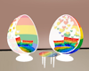 Z Pride Egg chairs