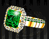 3ct Emerald/Diam Ring