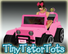 Kids Pink Jeep w/Trigger