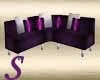 *S* Elegant Purple Couch