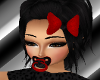 !!Red n Blk Bow