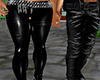 couples leather pants*F