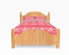 queen of hearts red bed